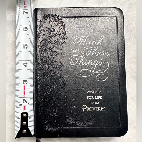Think on These Things: Wisdom for Life from Proverbs (Faux Leather) - Picture 2 of 7